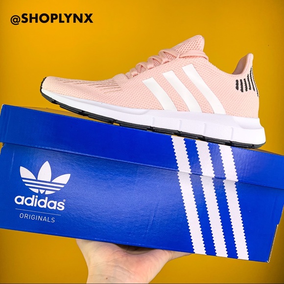 Adidas Women’s Swift Run in Ice Pink - Picture 7 of 7